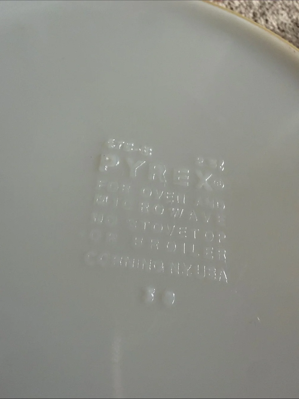 RARE Vintage Pyrex Shenandoah Pattern 1970s 2.5Qt Casserole Dish (No Lid)